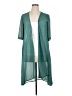 Unbranded 100% Polyester Teal Kimono Size M - photo 1
