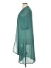 Unbranded 100% Polyester Teal Kimono Size M - photo 5