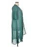 Unbranded 100% Polyester Teal Kimono Size M - photo 4