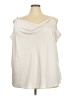 Torrid Ivory Sleeveless Blouse Size 4X Plus (4) - photo 1