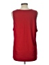 Athletech 100% Polyester Red Sleeveless T-Shirt Size L - photo 2