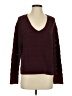 Ann Taylor LOFT 100% Cotton Burgundy Pullover Sweater Size S - photo 1