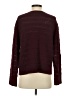 Ann Taylor LOFT 100% Cotton Burgundy Pullover Sweater Size S - photo 2