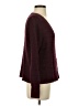 Ann Taylor LOFT 100% Cotton Burgundy Pullover Sweater Size S - photo 4