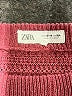 Zara Chevron-herringbone Burgundy Casual Pants Size 13 - 14 - photo 4