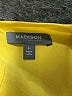 Madison 100% Polyester Yellow Sleeveless Blouse Size L - photo 4