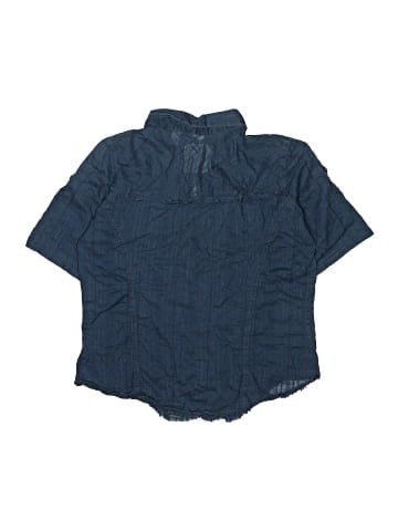 Girl Krazy Short Sleeve Button-Down Shirt (view 2)