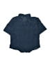 Girl Krazy Polka Dots Blue Short Sleeve Button-Down Shirt Size L (youth) - photo 2