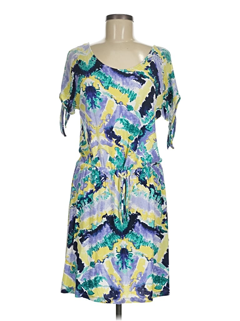 Pre-owned Daisy Fuentes Cocktail Dress In Blue