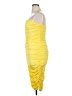 Unbranded 100% Polyester Yellow Cocktail Dress Size 0X - photo 5