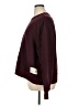 WeWoreWhat Solid Burgundy Sweatshirt Size XL - photo 5
