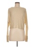 Express Outlet Metallic Gold Pullover Sweater Size M - photo 1