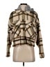 Ci Sono 100% Polyester Plaid Brown Coat Size S - photo 1