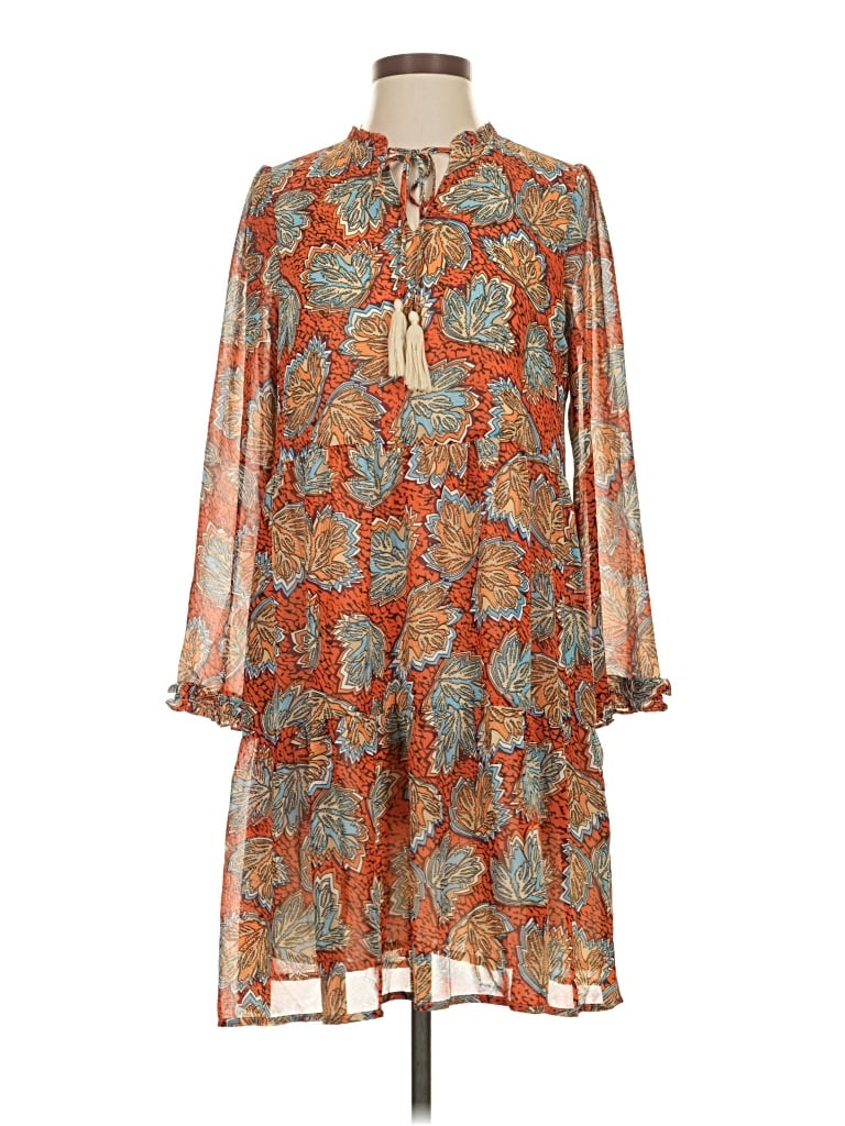 Pre-owned Thml Casual Dress In Orange