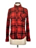 rue21 Plaid Red Long Sleeve Blouse Size S - photo 1
