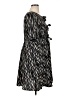 Shein Curve 100% Polyester Print Black Casual Dress Size 1X - photo 4