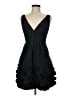 BCBGMAXAZRIA 100% Polyester Black Cocktail Dress Size 6 - photo 1