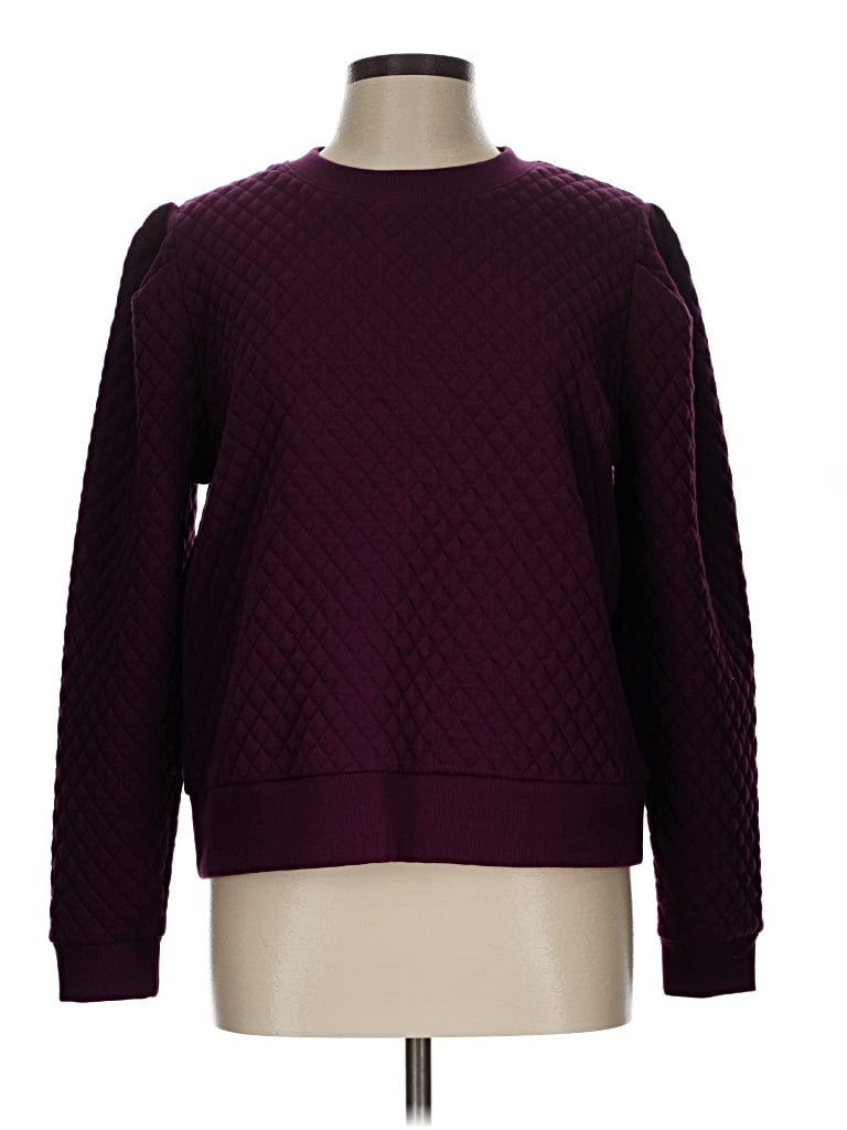 Pre-owned Walter Hagen Pullover Sweater In Burgundy