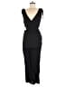 Lascana 100% Viscose Solid Black Jumpsuit Size EU 42 / US 12 - photo 1