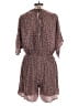 White Birch 100% Rayon Hearts Brown Romper Size L - photo 2