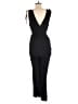 Lascana 100% Viscose Solid Black Jumpsuit Size EU 42 / US 12 - photo 2