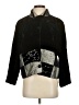 Unbranded 100% Rayon Graphic Black Jacket Size S (petite) - photo 1
