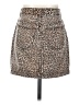BDG 100% Cotton Animal Print Brown Casual Skirt Size XS - photo 2
