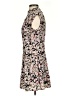 Aqua Paisley Gray Cocktail Dress Size S - photo 5