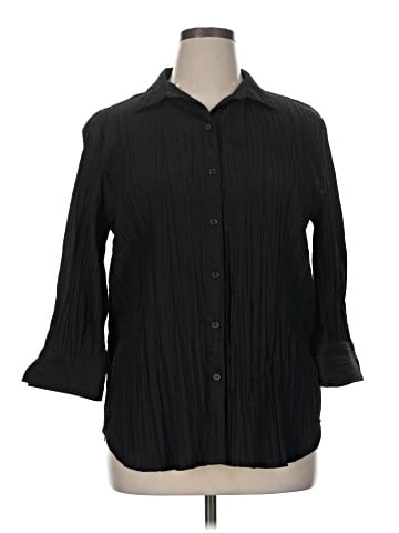 Studio Works 3/4 Sleeve Button-Down Shirt (view 1)
