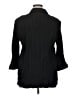 Studio Works Black 3/4 Sleeve Button-Down Shirt Size XL - photo 2