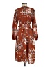 Unbranded 100% Polyester Brown Casual Dress Size M - photo 2