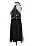 Francesca's 100% Polyester Black Cocktail Dress Size XS - photo 5