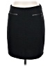 Laundry by Shelli Segal 100% Polyester Solid Black Casual Skirt Size 2 - photo 1