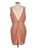 ASOS 100% Polyester Tan Cocktail Dress Size 12 - photo 2