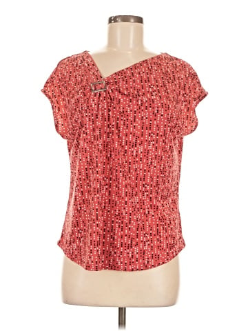 Adrienne Vittadini Short Sleeve Blouse (view 1)