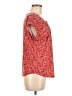 Adrienne Vittadini Red Short Sleeve Blouse Size M - photo 4