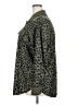 Unbranded 100% Polyester Animal Print Green Long Sleeve Blouse Size 2X - photo 5