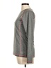 One Step Up 100% Polyester Gray Long Sleeve Top Size M - photo 5