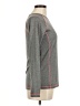 One Step Up 100% Polyester Gray Long Sleeve Top Size M - photo 4
