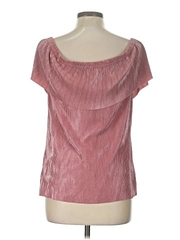 a.n.a. A New Approach Short Sleeve Blouse (view 2)