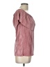 a.n.a. A New Approach 100% Polyester Pink Short Sleeve Blouse Size L - photo 4
