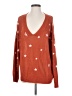 Umgee 100% Acrylic Stars Orange Pullover Sweater Size S - photo 1