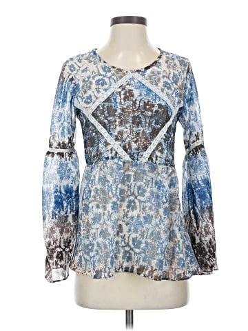 Staring at Stars Long Sleeve Blouse (view 1)