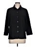 White Stag Black 3/4 Sleeve Button-Down Shirt Size L - photo 1
