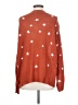 Umgee 100% Acrylic Stars Orange Pullover Sweater Size S - photo 2