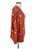Umgee 100% Acrylic Stars Orange Pullover Sweater Size S - photo 4