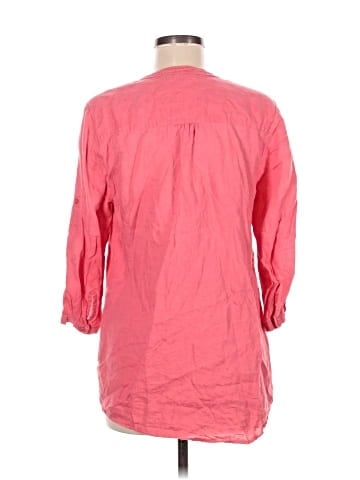 Nicole Miller 3/4 Sleeve Button-Down Shirt (view 2)