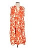 Shein Print Orange Casual Dress Size 12 - photo 1