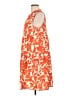 Shein Print Orange Casual Dress Size 12 - photo 5