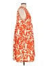Shein Print Orange Casual Dress Size 12 - photo 4